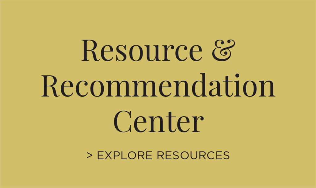 Resource & Recommendation Center